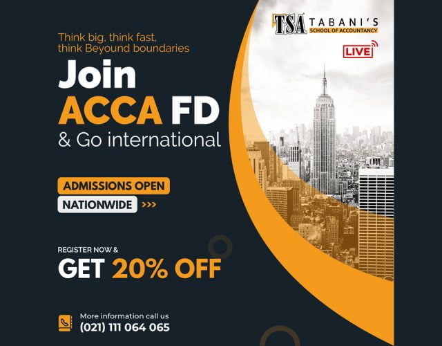 Join globally recognised CMA Pakistan - Tabani's School of Accountancy